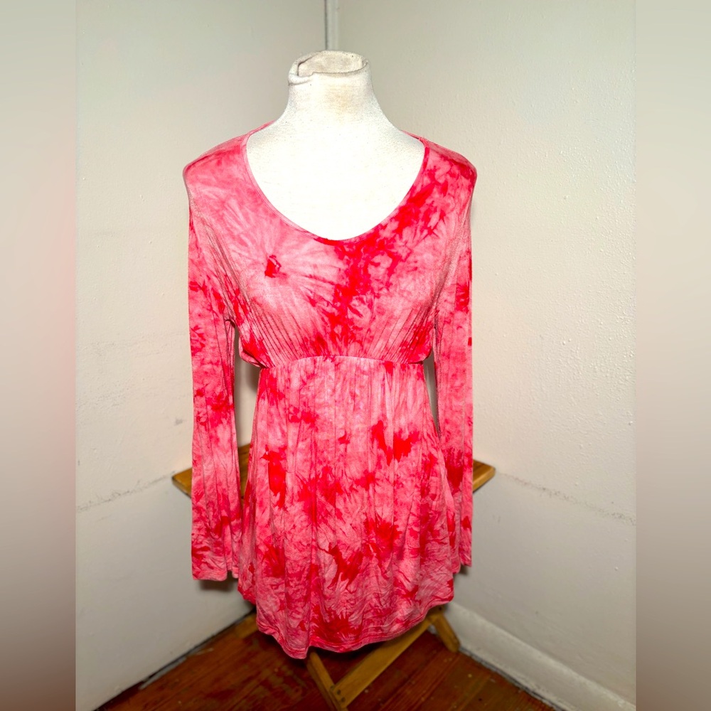 Come Together California Long Sleeve Tye Dye Top